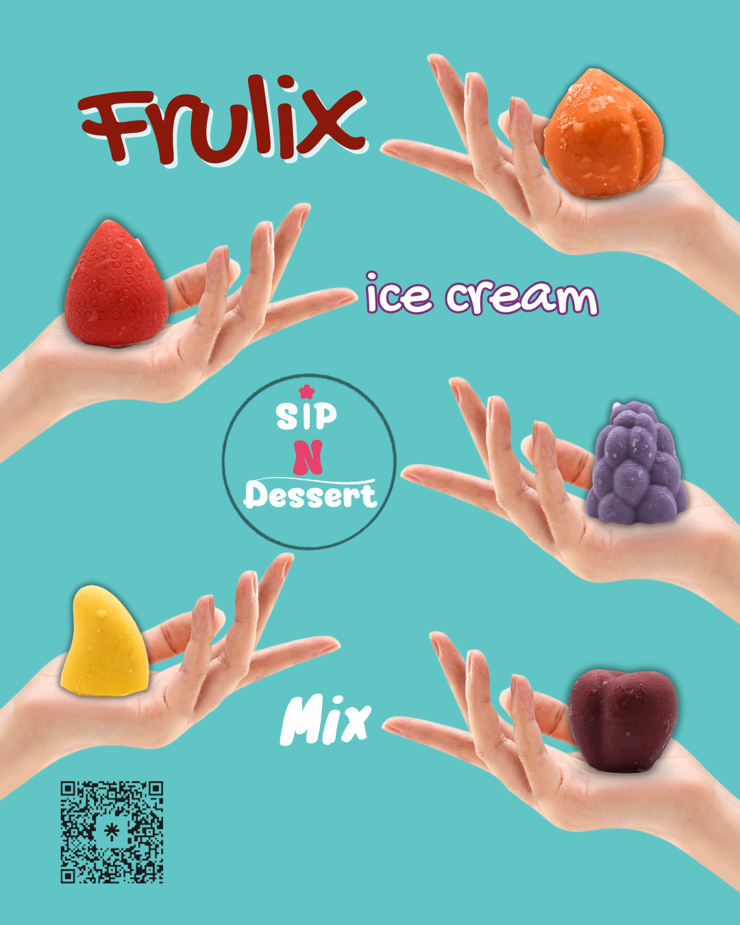 Ice Cream Frulix Mix Fruit