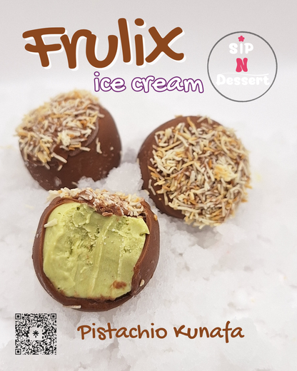 Ice Cream Fruilx Pistachio Kunafa