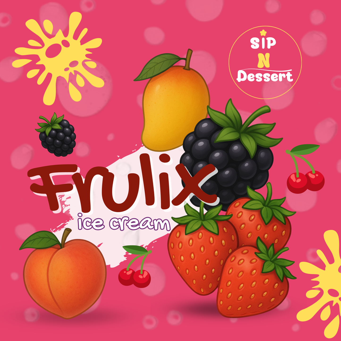 Ice Cream Frulix Mix Fruit